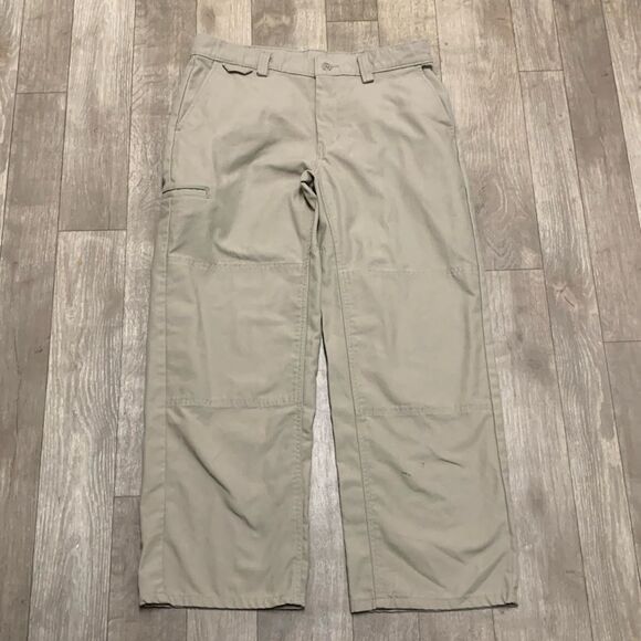 Mens Wrangler Workwear 5 Pocket Utility Durable Chino Work Pants‎ - Picture 1 of 8